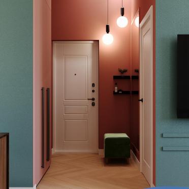 Интерьер прихожей c подсветкой  смотреть на Basicdecor