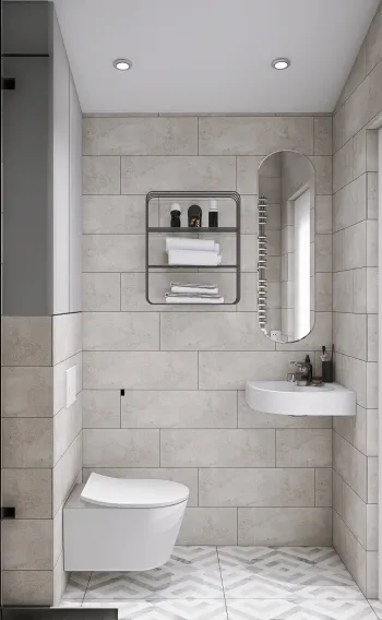 Интерьер ванной  смотреть на Basicdecor