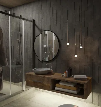 Интерьер ванной  смотреть на Basicdecor