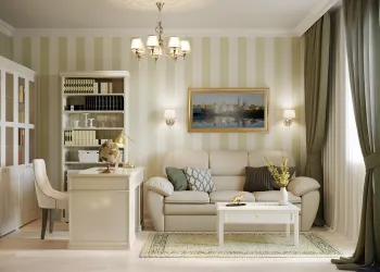 Интерьер c рабочим местом  смотреть на Basicdecor