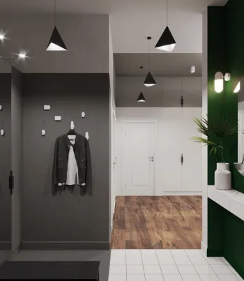 Интерьер прихожей  смотреть на Basicdecor
