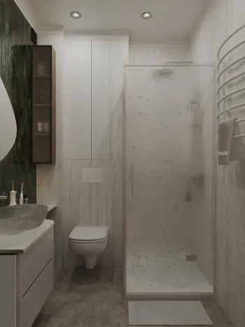 Интерьер ванной  смотреть на Basicdecor