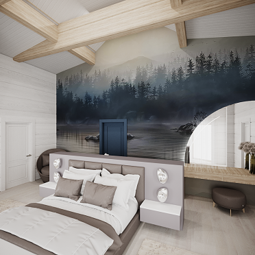 Интерьер спальни  смотреть на Basicdecor