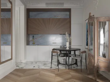 Интерьер кухни в современном стиле смотреть на Basicdecor