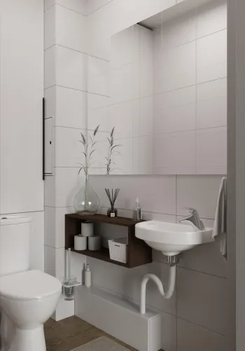 Интерьер ванной  смотреть на Basicdecor