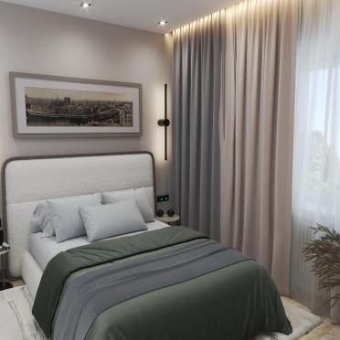Интерьер спальни  смотреть на Basicdecor