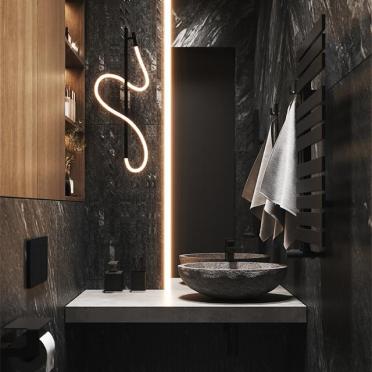 Интерьер ванной  смотреть на Basicdecor