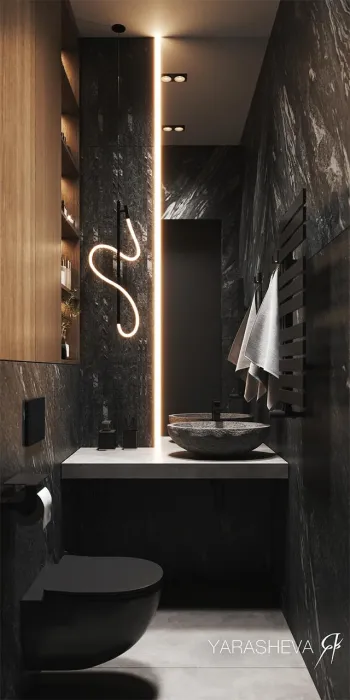 Интерьер ванной  смотреть на Basicdecor