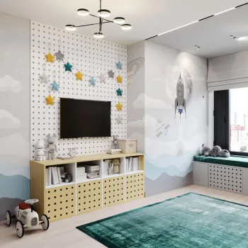 Интерьер детской  смотреть на Basicdecor