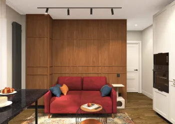 Интерьер гостиной  смотреть на Basicdecor
