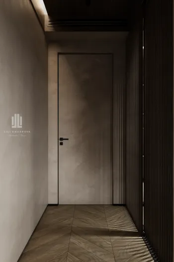 Интерьер прихожей с проходной  смотреть на Basicdecor