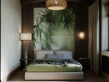 Интерьер спальни  смотреть на Basicdecor
