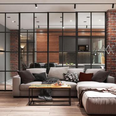 Интерьер гостиной в современном стиле смотреть на Basicdecor
