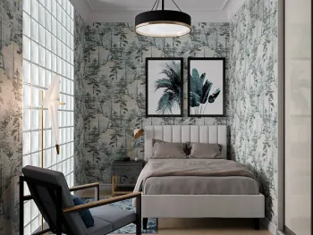 Интерьер спальни  смотреть на Basicdecor