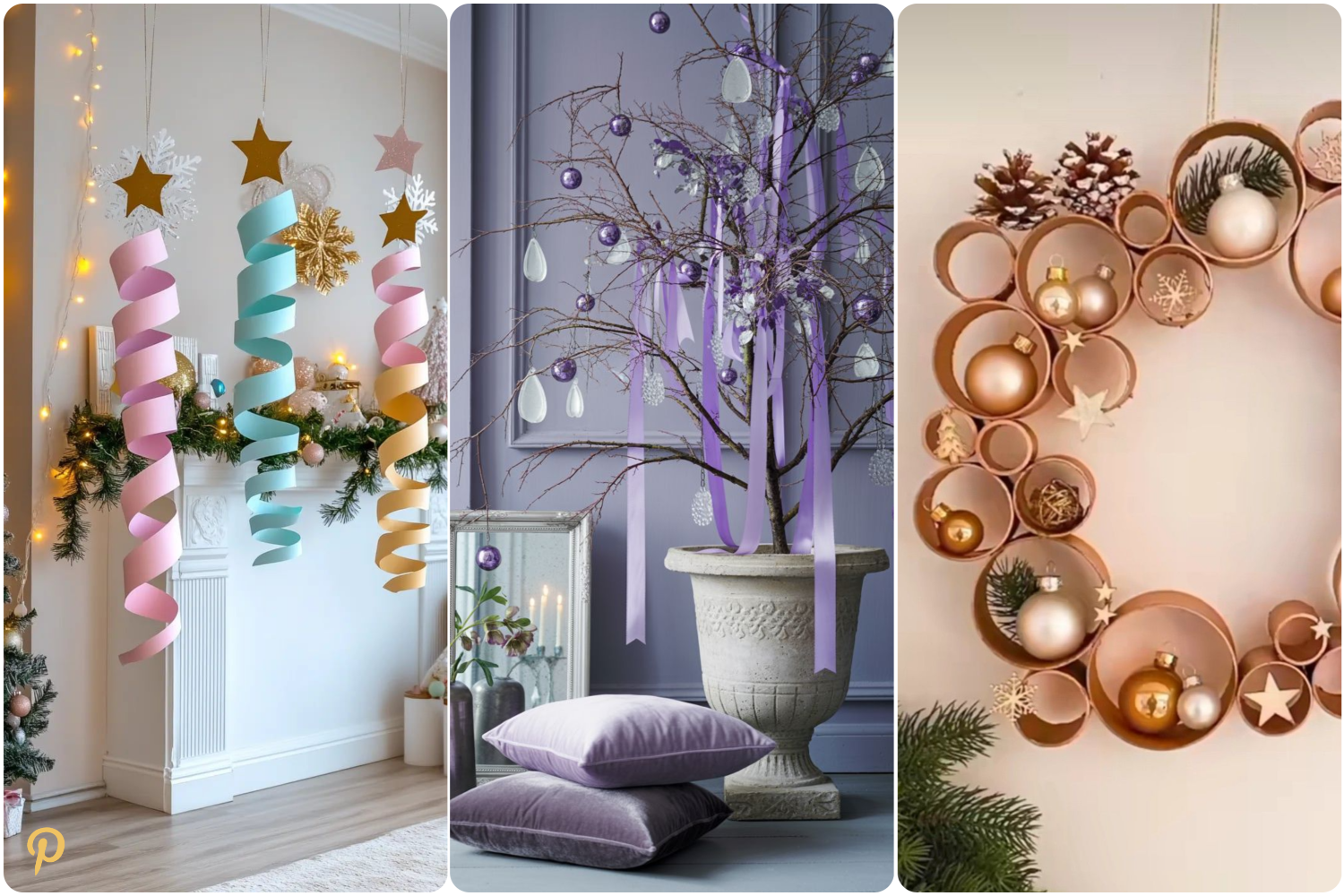 Интерьер с новогодним декором