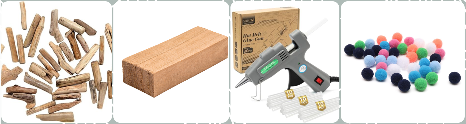 Материалы для мини-елок