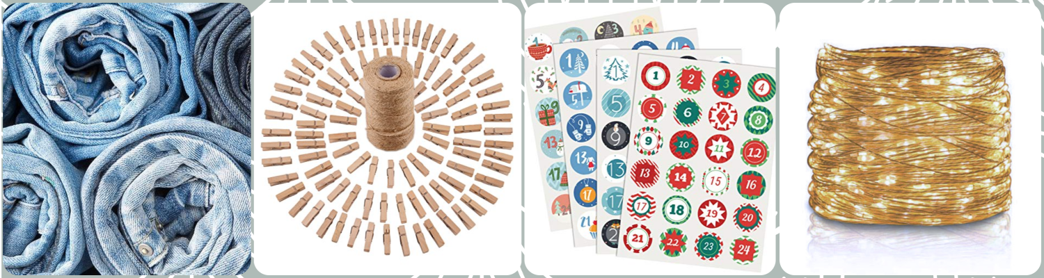 материалы для адвент-календарей