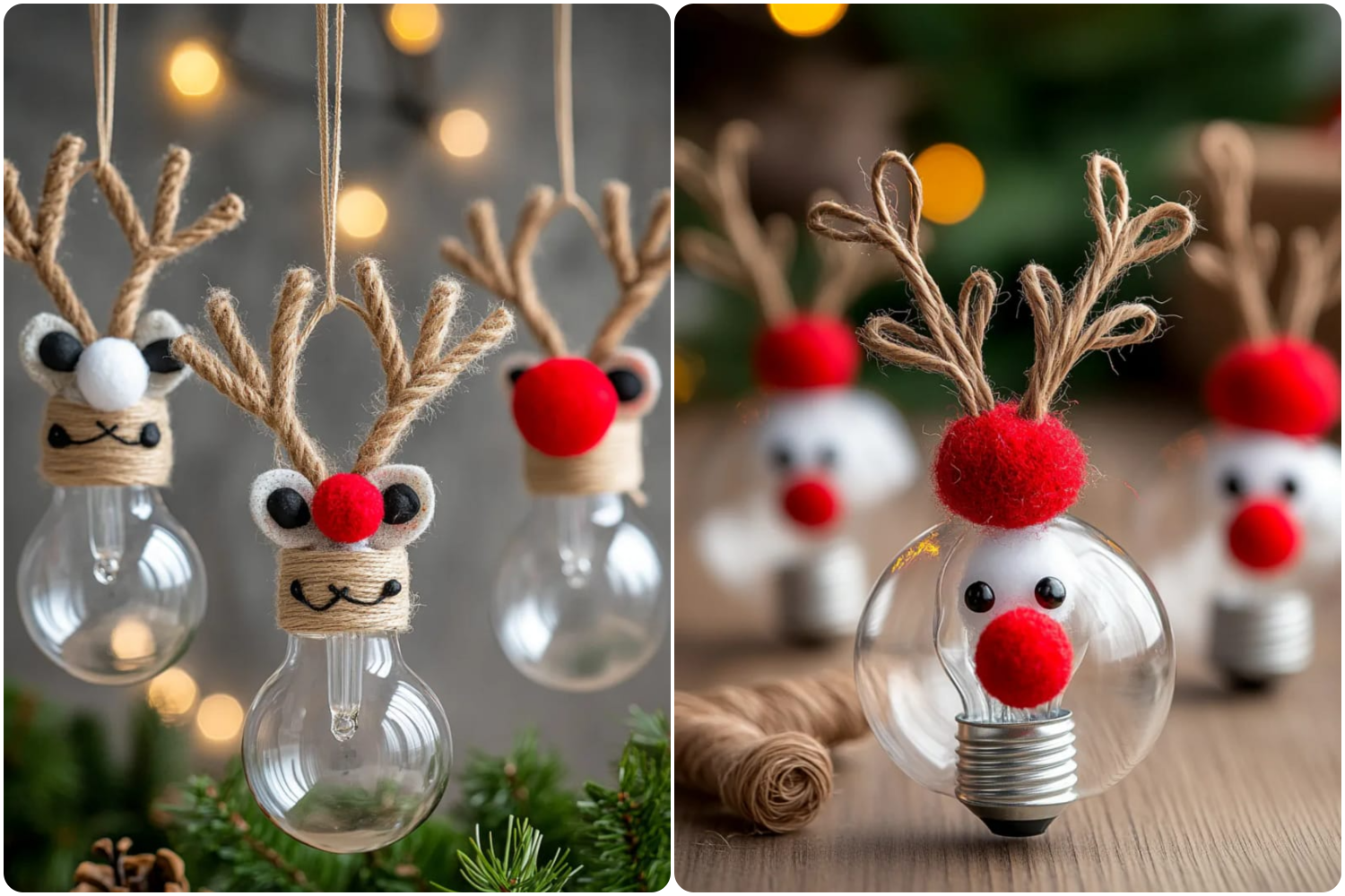 Игрушки из лампочек