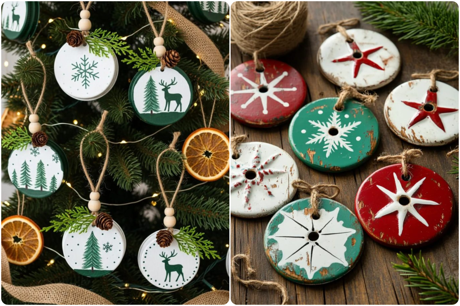 Расписные крышки от банок