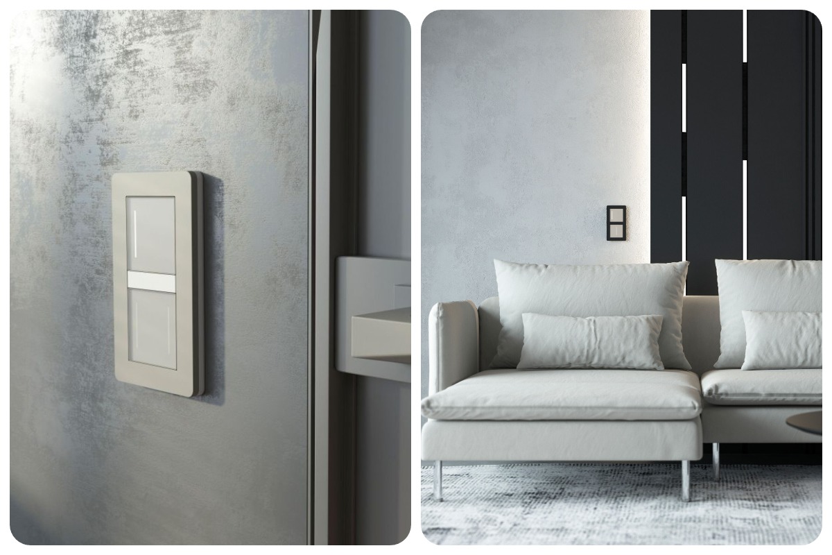 Сенсорные выключатели в интерьере