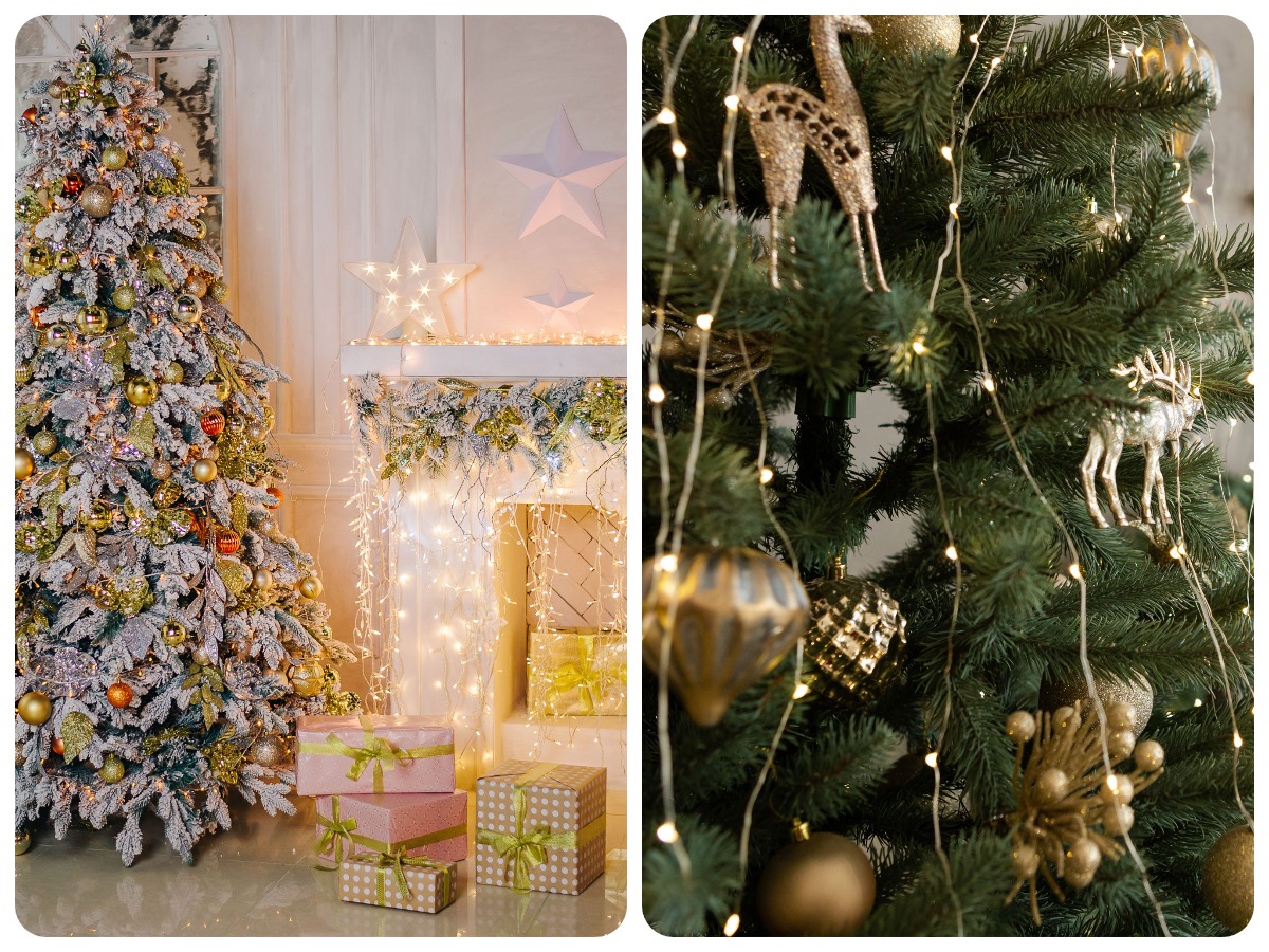 гирлянды в интерьере