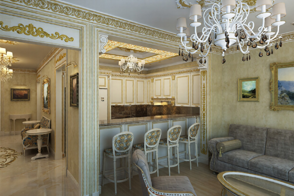 Классика в дизайне интерьера современной квартиры Пример классического интерьера