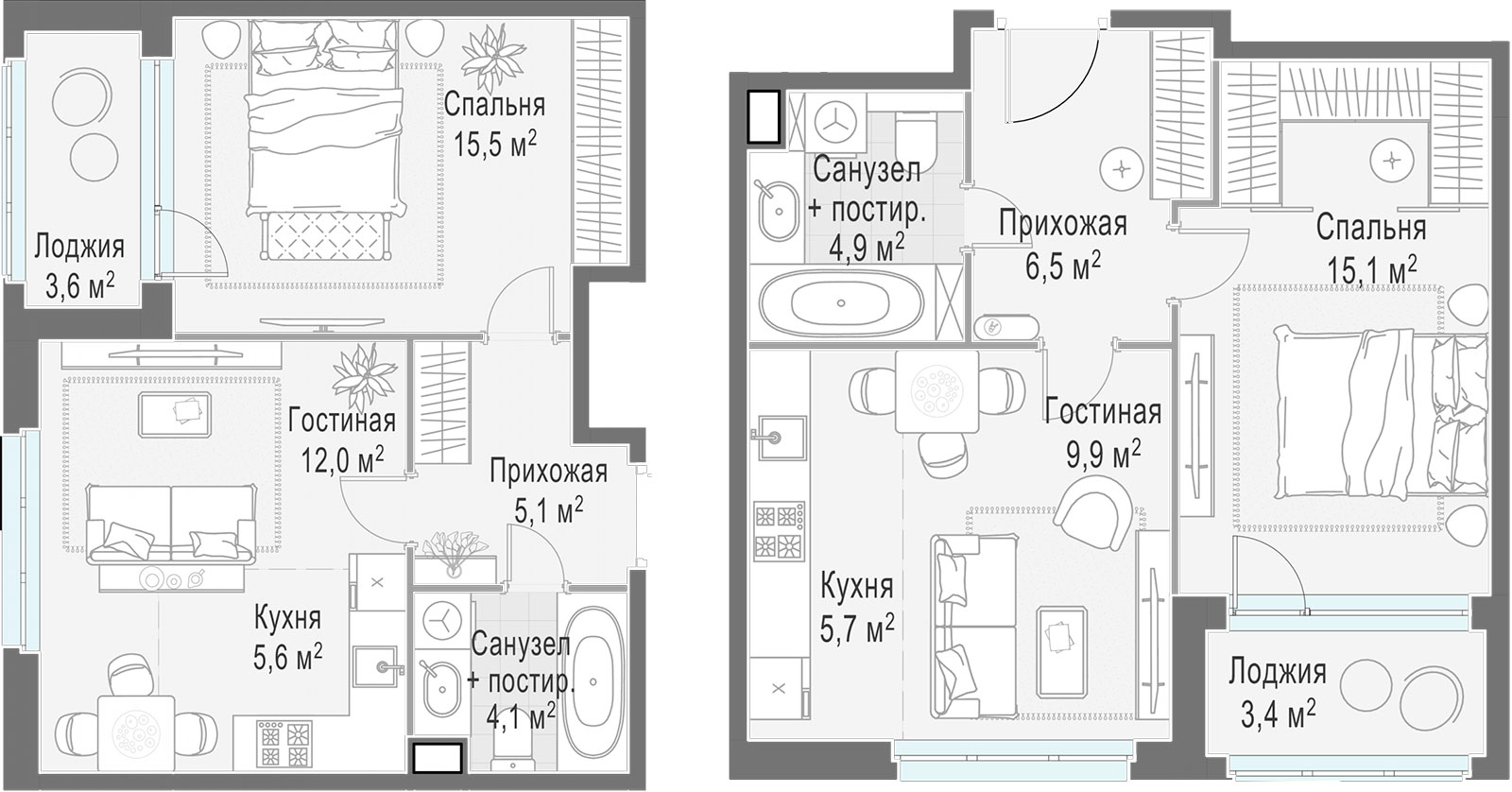 схемы планировки