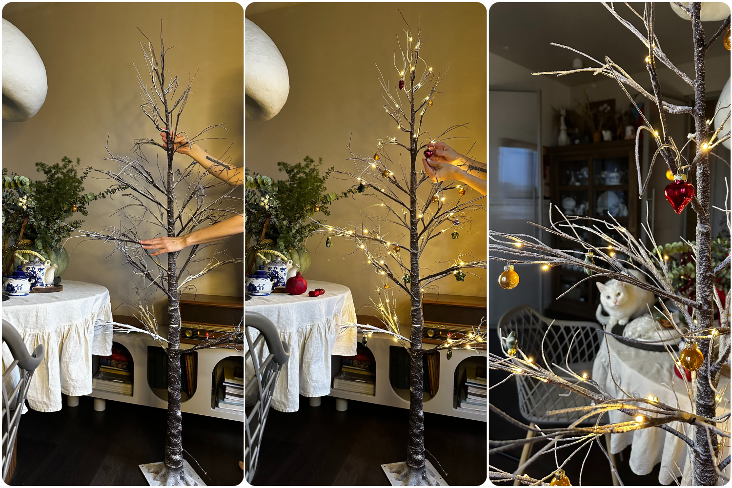 Новогодняя елка в интерьере