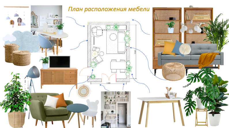 Дизайн интерьера квартиры, дома в Севастополе, Крыму CrystalDesign