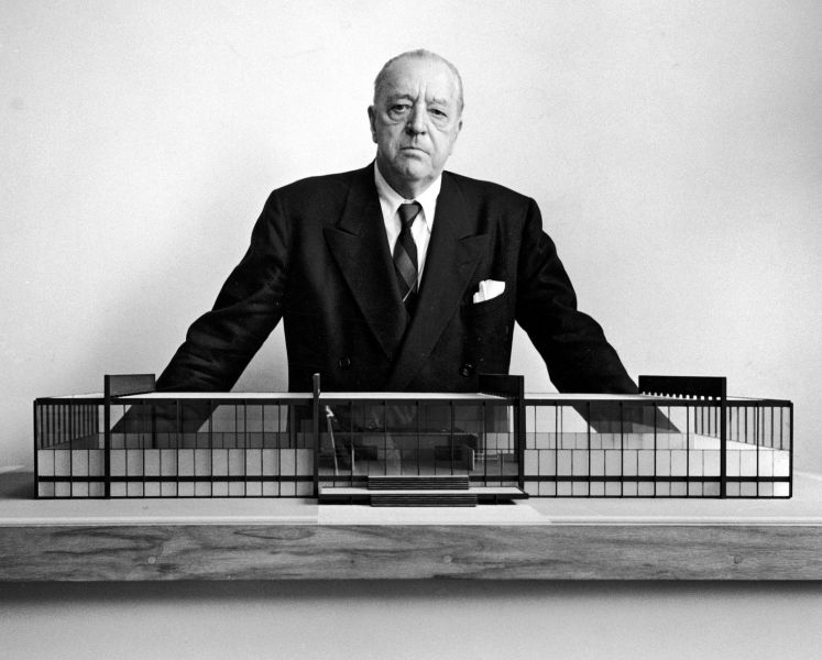 Архитектор Ludwig Mies van der Rohe Биография Людвига Мис ван дер Роэ