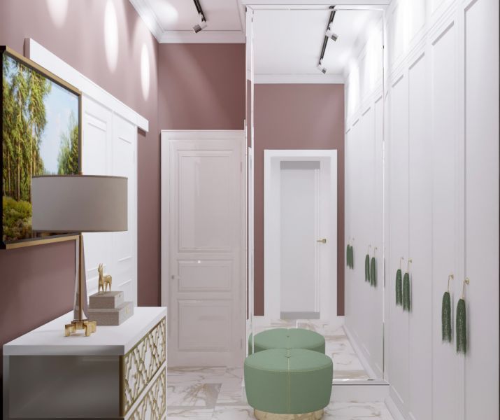 Гарбероб - идеи проектов Интерьер гардеробной комнаты