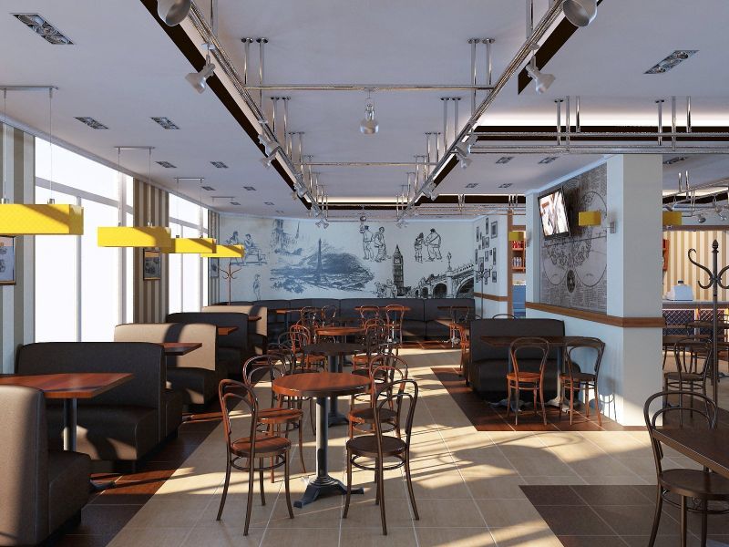 Дизайн-проекты ресторанов и кафе в Москве