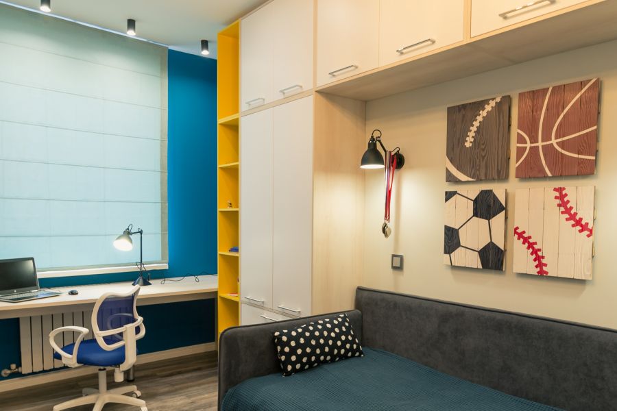 Идеи уютного и красивого дизайна комнат в общежитиях