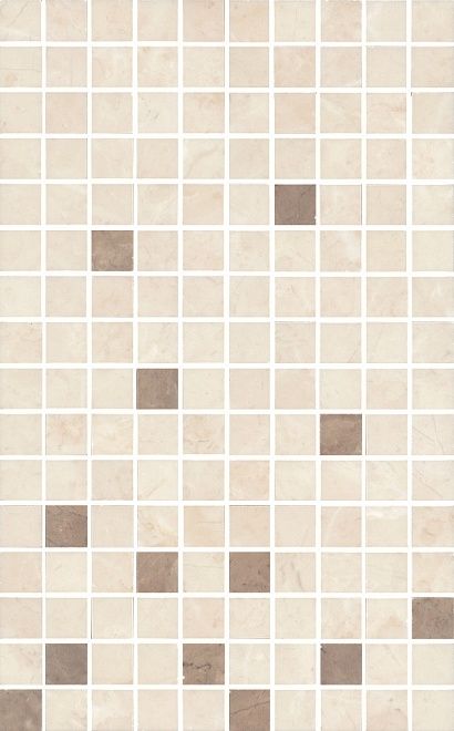 Kerama Marazzi MM6267A Декор Мармион беж мозаичный 25х40х8