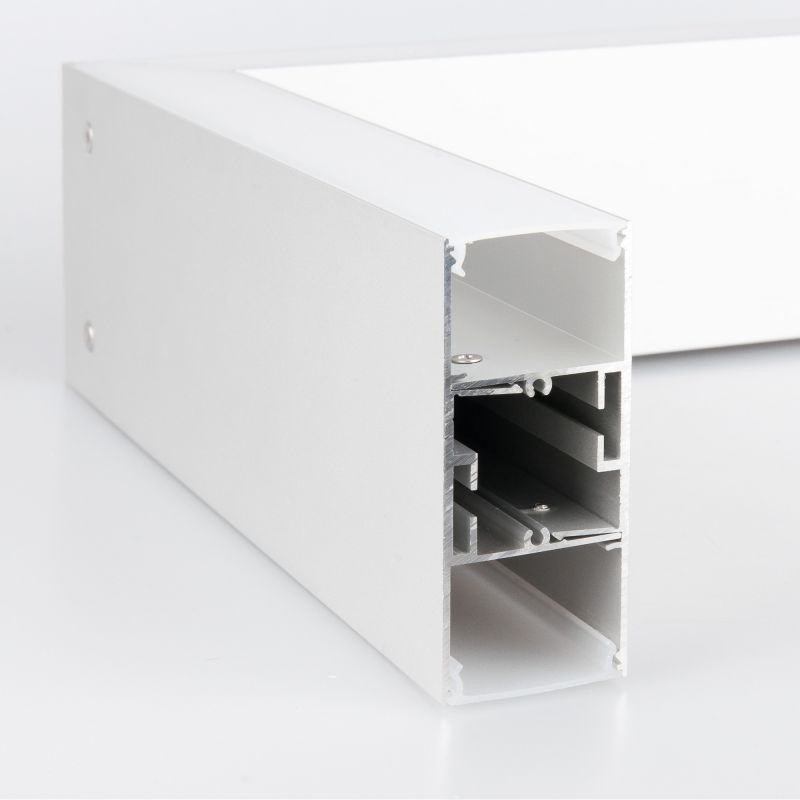 Линейный светодиодный накладной односторонний светильник Elektrostandard 78см 15Вт 4200К матовое серебро 101-100-30-78 фото 4