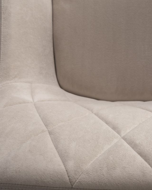 Обеденный стул Dobrin 13-03 DOBRIN ROBY, цвет сиденья велюр Catania Humus, цвет основания черный муар