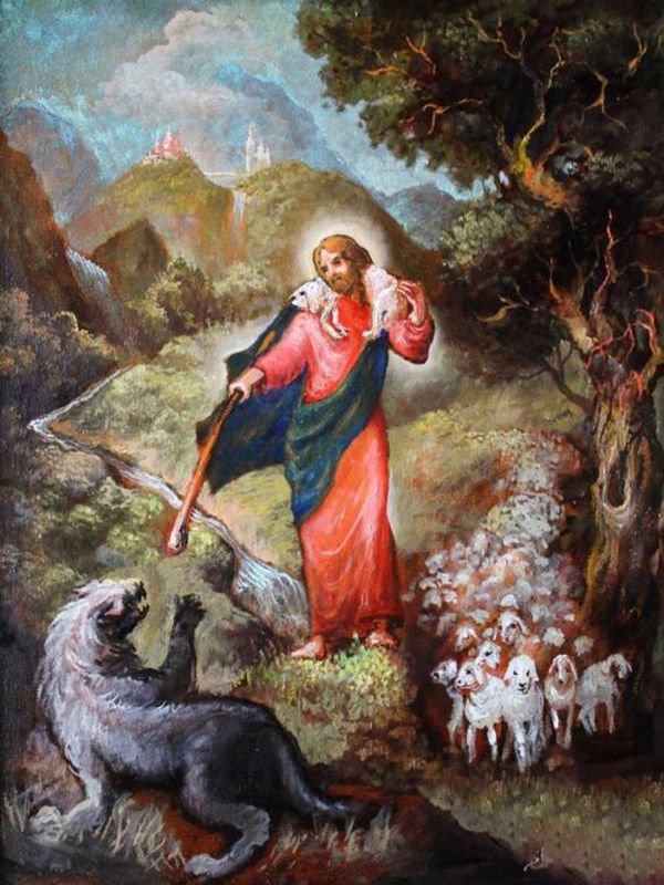 Картина "Пастырь добрый" Александр Ширшов