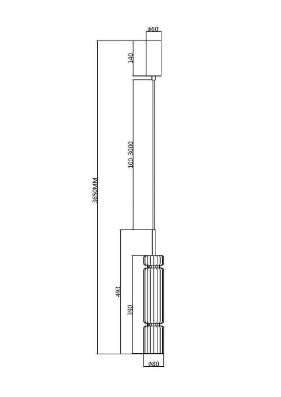 Подвесной светильник Maytoni Ordo 220-240V IP20 3000K MOD272PL-L12BS3K1 фото 2