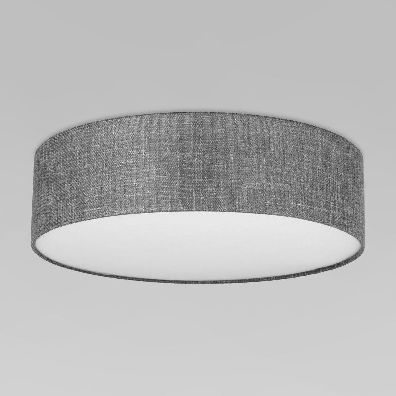 Потолочный светильник TK Lighting Earth с тканевым абажуром E27 15W 4661 фото 1