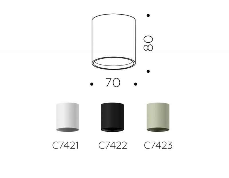 Корпус светильника Ambrella DIY Spot C7421