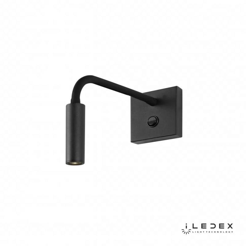 Настенный светильник iLedex Telescope 6411 WH 3W 4000K BK фото 1
