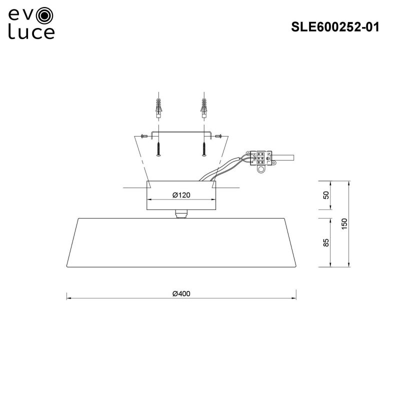 Светильник потолочный Evoluce Vigo SLE600252-01