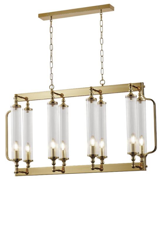 Люстра Crystal Lux TOMAS TOMAS SP8 L1000 BRASS