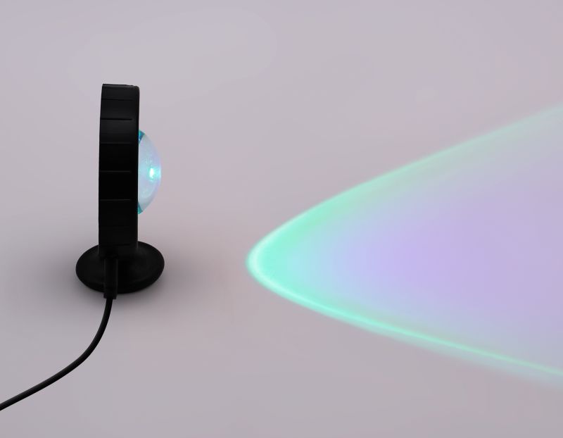 Атмосферная светодиодная настольная лампа с пультом Ambrella DESK DE DE8383