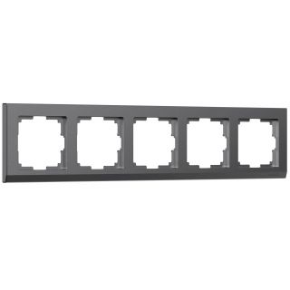 Рамка на 5 постов Stark (графит матовый) Werkel W0051864