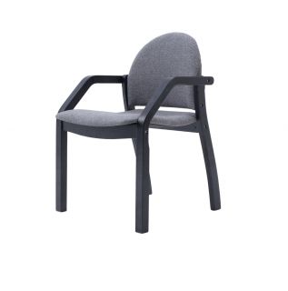 Стул-кресло Джуно 2.0 чёрный/графит Z112817B08