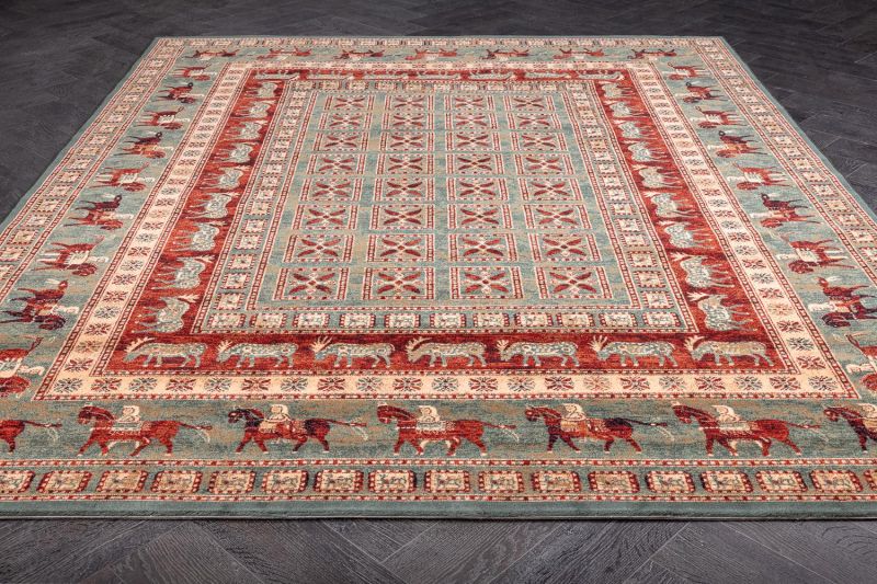 Бельгийский ковер из шерсти Carpet «KASHQAI» 4301-401 135 x 200 см