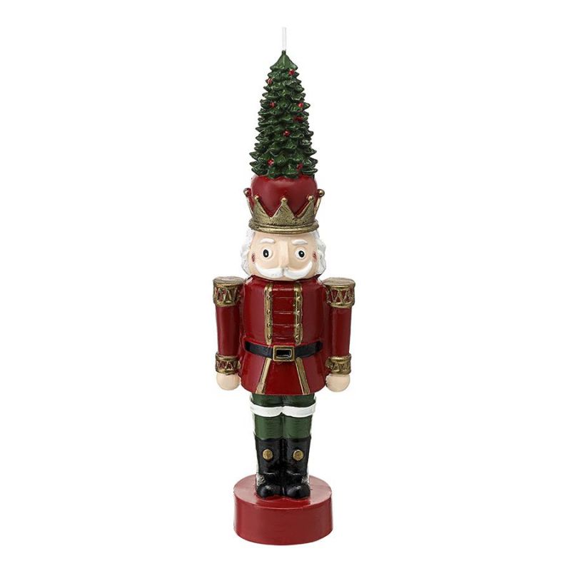 Свеча декоративная nutcracker из коллекции new year essential, 25,5 см Tkano BD-3067852 фото 1