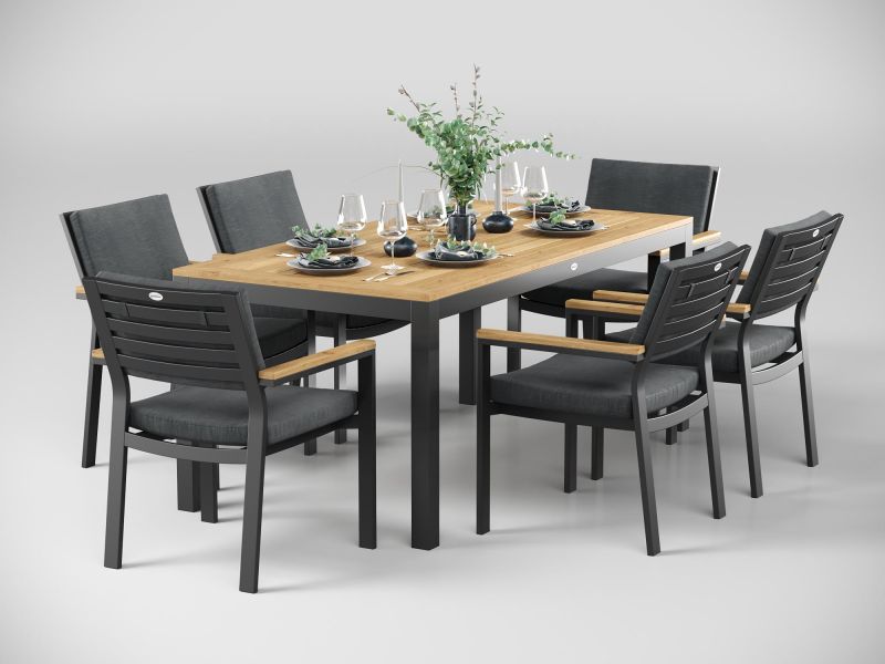 Стул Gardenini Premium Bella темно-серое BD-3121377 фото 6