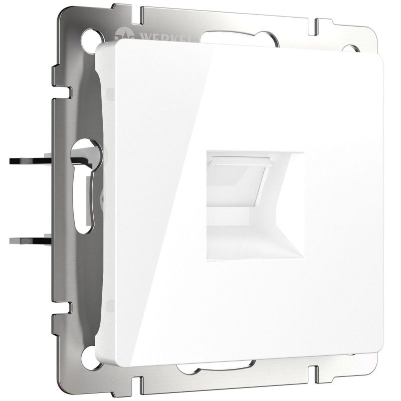 Розетка Ethernet RJ-45 (белая) Werkel W1181001 фото 1